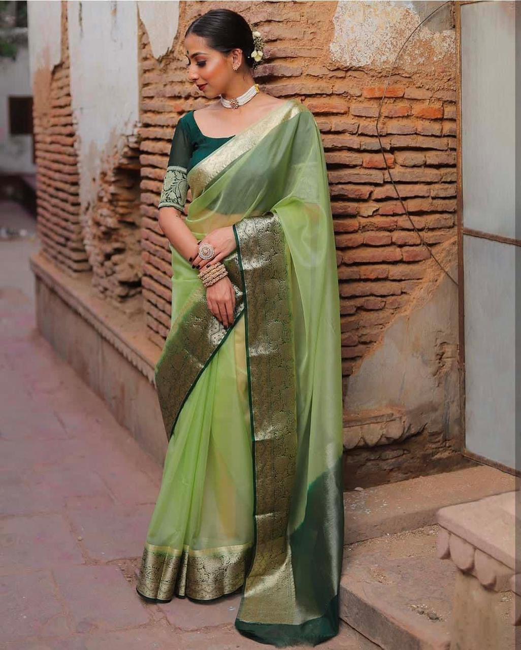 Organza Sarees
